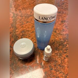 Lancome Set Bi-facil Eye-Makeup Remover and clarifique Serum and Renergie Lift